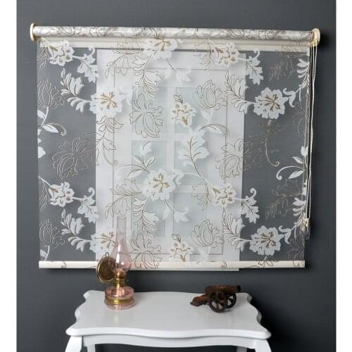 FREE SHIPPING Pattern Zebra Roman Roller Blinds Curtain custom made Double Layer Office Home Living Room Window Kitchen Bedroom