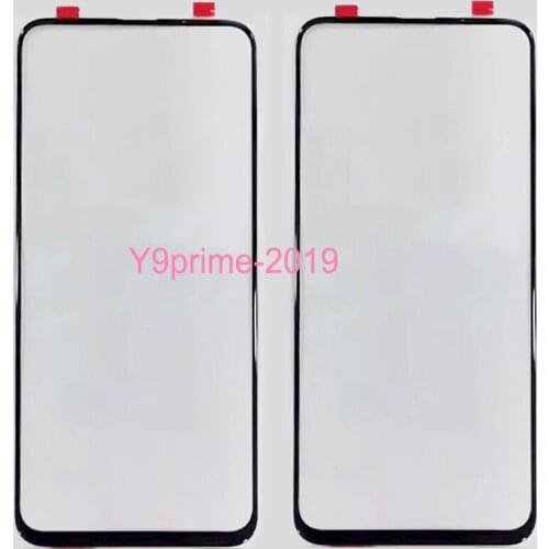 High Quality For Huawei Y9 2019 Y9 prime 2019 outer lens Touch Screen Digitizer Sensor Outer Glass Lens Panel for P30 lite P20