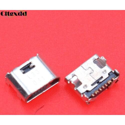 1PCS Micro Mini USB Jack Socket Connector 7 Pin Female Charging Port for Samsung Galaxy Core Prime G360 G361F Tab E T560 T561