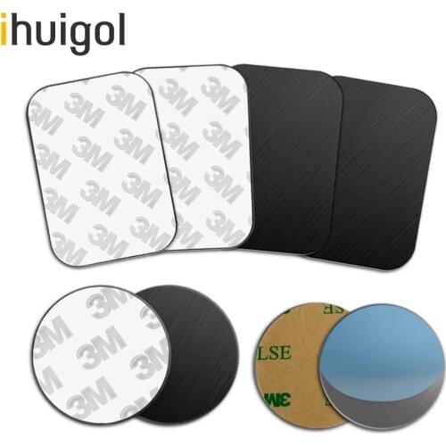 !ACCEZZ 10pcs/5pcs Metal Plates Sticker For Magnetic Mobile Phone Holder Magnet Car Stand Mount iron Plate Disk Sheet Sticker