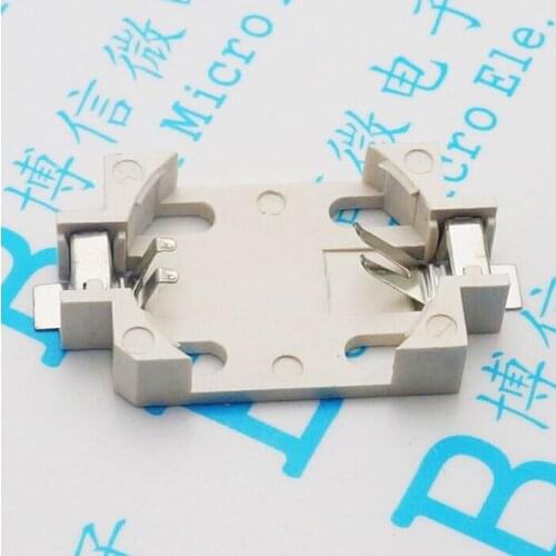 20pcs White Housing CR2032 SMD Cell Button Battery Holder Socket Case