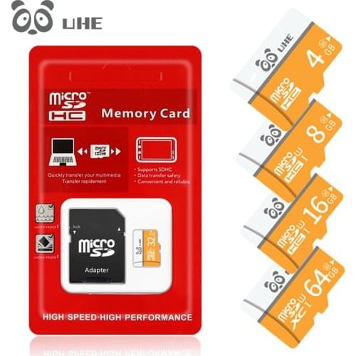 2019 Hot Sale Memory card 64GB Micro SD 32GB Tf carte 16GB 8GB 4GB Cartao De Memoia for Phone/Tablet/PC