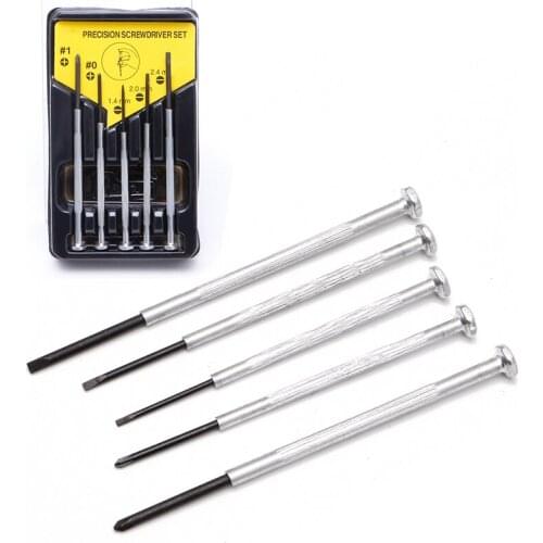 5Pcs/Set Precision Screwdriver Micro Jewelers Mini Watchmakers Tools