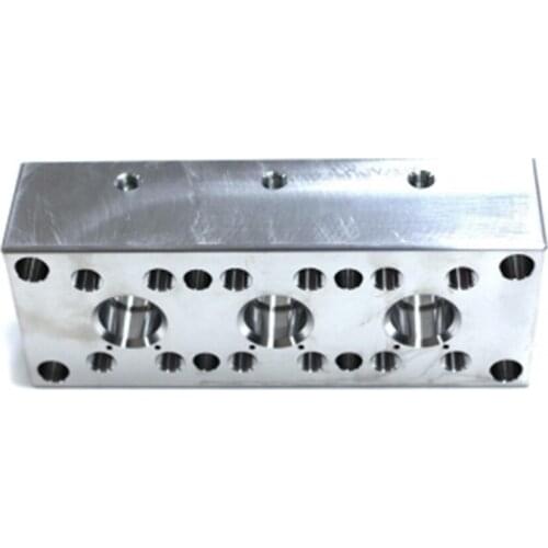 55k waterjet cutter direct diver pump Subplate HP manifolder assmbly 014108-1 Hplex Main parts water jet cutting intensifier