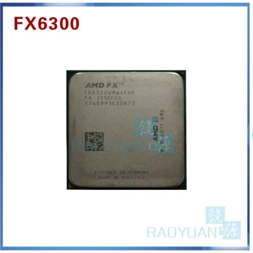 AMD FX6300 3.5GHz SIX-Core CPU Processor FX 6300 FD6300WMW6KHK 95W Socket AM3