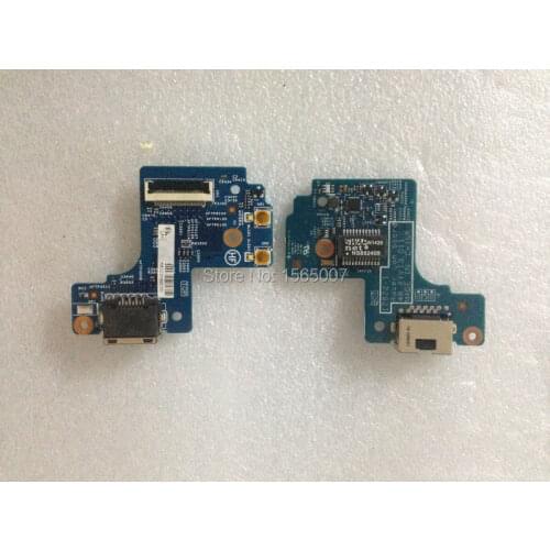 For HP ProBook 430 G1 VGA Board Laptop NIC Board Button Board 48.4YV14.011