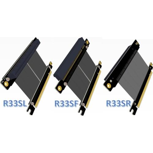 Riser PCI Express Gen3.0 PCI-E 16x to PCIe 3.0 x16 Riser Graphics Card Ribbon Extension Cable 5cm for GTX1080ti QuadroK1200