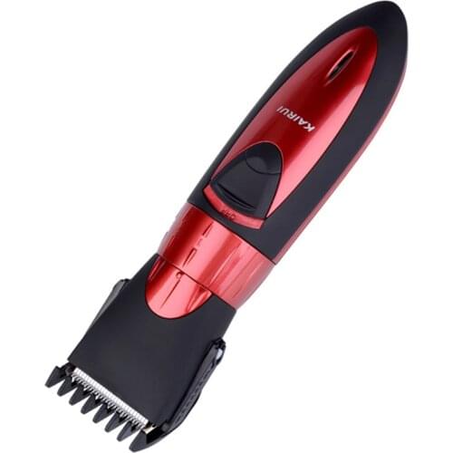 KEMEI Rechargeable Hair Clipper Razor Hair Trimmer Men Haircut Machine Barber Hair Cutting Tool 220-240V with Adjustable Comb