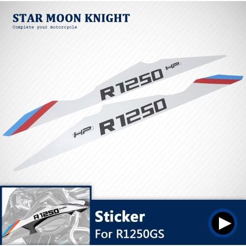 Motorcycle Sticker Decal For BMW R1250GS R 1250 GS ADV Adventure Front Fairing Body Shell R1250GS hp Stickers Film Paster