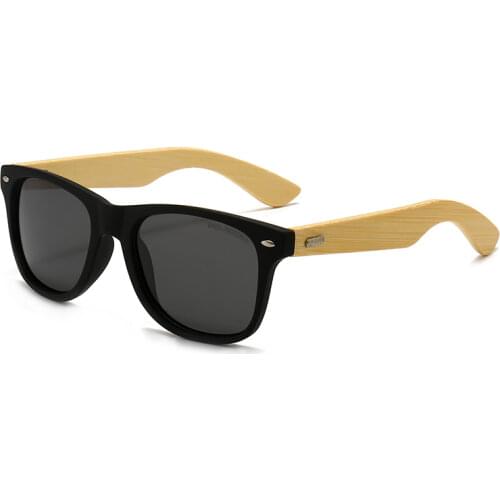 2019 Wholesale Bamboo Sunglasses Wooden Sun Glasses For Men Women