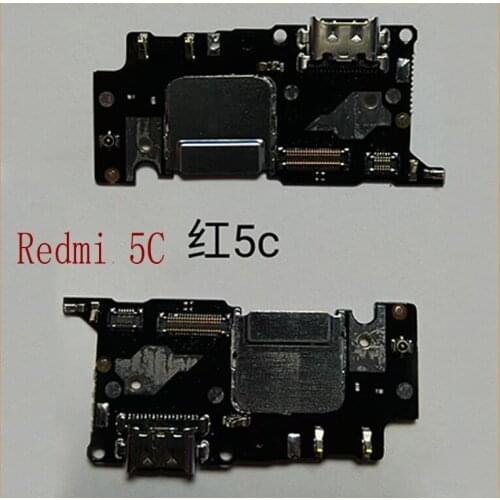 USB Charging Port Board For Redmi 5C For Xiaomi Small Board Charging Port Dock Connector Plate Ribbon Socket Replacement