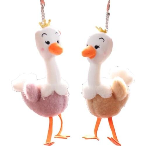 Plush Toy Cute Lovely Fluffy Animal Shape Backpack Doll New Accessories Stuffed Little Doll Gift Keychain Gift Toys for Children