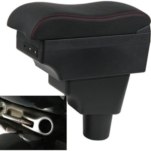For Sienta armrest box central Store content Storage box with cup holder USB interface phone holder