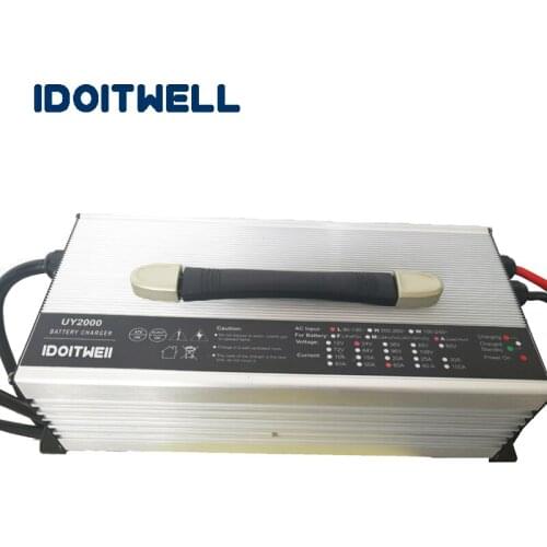 Custom professional 96V 15A smart battery charger litium ion lead acid lifepo4 96V battery pack charger for 45AH 60AH 100AH 200A