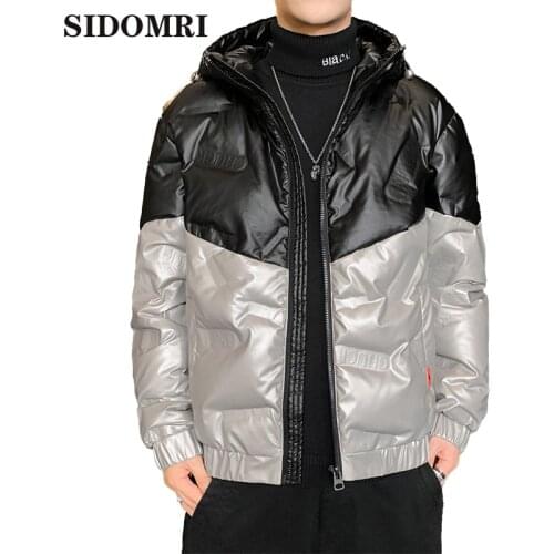 Down Jackets Men Winter Jacket Men Fashion Thick Warm Parkas Fur White Duck Down Coats Casual Man Waterproof Down Jackets M-4XL