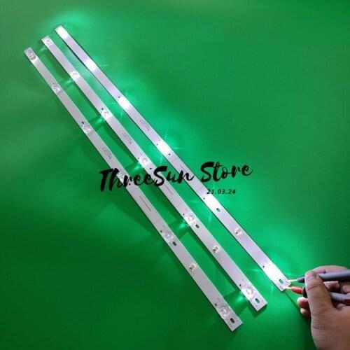 3pcs LED Backlight strip For Haier Leader 40"TV 40X7C JL.D40061330-202CS-M_V01 202AS V400HJ9-D03 40A17C XLED-40SF480A FW40D48F