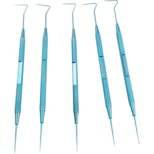 Titanium Flap Lifter Seibel Instalase Flap Lifter Retreatment Spatula Von Graefe Strabismus Hook Ophthalmic Eye Instruments