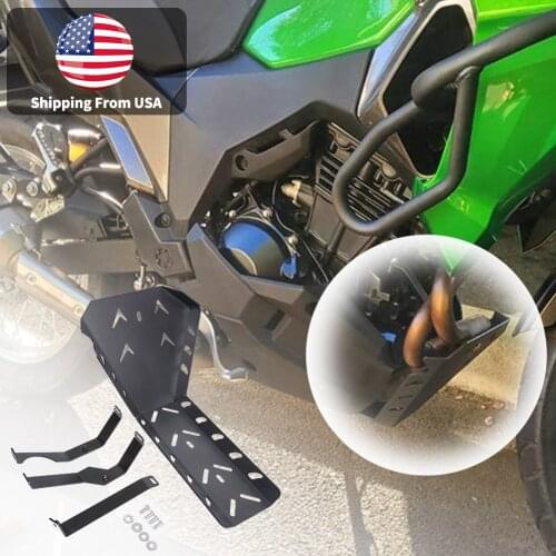 Moto Chassis Engine Guard Frame Protector Bash Skid Plate for Kawasaki Versys-X 300 X300 KLE300 Versys X 300 17 18 19 2020 2021