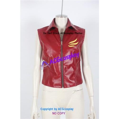 Faux leather made Claire Redfield Vest Cosplay Costume acgcosplay costume vest