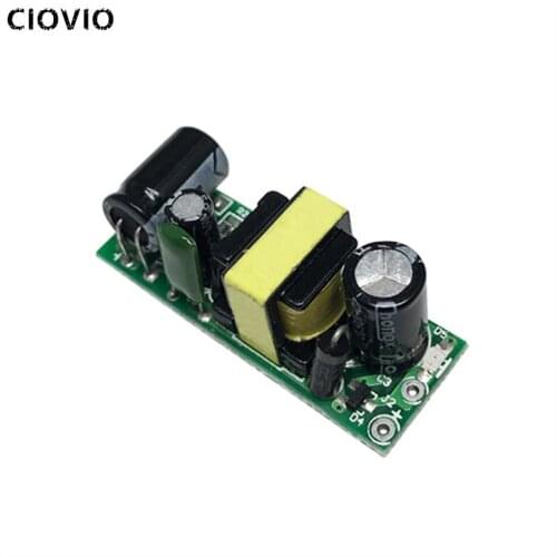 2PC 220V to 12V 400mA AC-DC Step Down Buck Converter Module Power Transformer Temperature Short Circuit Protection Power Supply