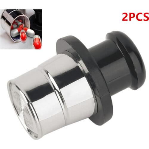 2PCS Pocket Pill Box Car Cigarette Lighter Hidden Diversion Insert Pill Box Container Safe Storage Case Medicine organizer