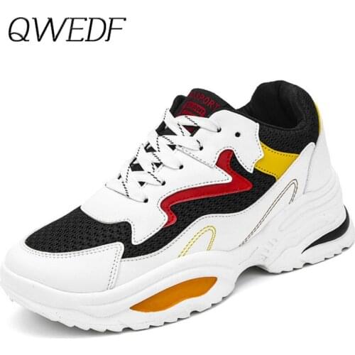 2019 Male Lace-up Men Sneakers High Quality Man Non Slip Comfortable Casual Shoes Mesh Sneakers Breathable Walking Shoes F3-45