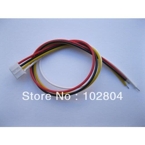 300 pcs PH 2.0mm 4 Pin Female Polarized Connector with 26AWG 7.9inch 200mm Leads