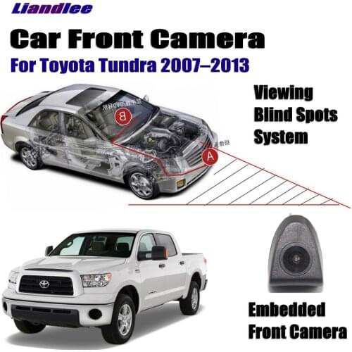 Car Front View Camera For Toyota Tundra 2007-2013 08 09 2010 2011 12 Not Rear View Backup Parking Camera Wide Angle