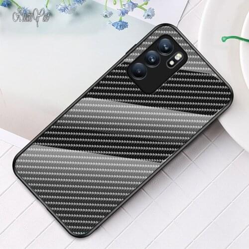 Reno A 2 3 4 5 Z 6 Pro Cover XUANYAO Mirror Glass Case For OPPO Reno3 Reno4 Reno5 Reno6 Pro Plus Case Cover Silicone Soft Frame