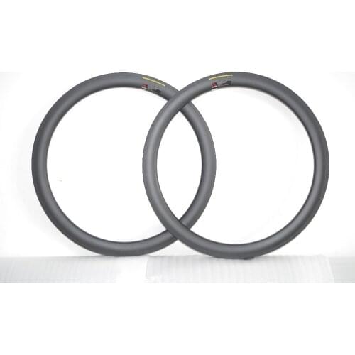 DEERACE Super Wide 27.5mm 50mm Deep 700c Clincher Carbon Road Bike Rims Bicycle Wheel Rim for All Around Riding