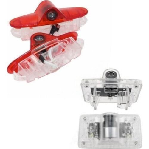 LED Door Decoration Lights Projector Logo Lamp For Renault Laguna Espace 4 5 Vel Satis Latitude Talisman Megane Car Accessories