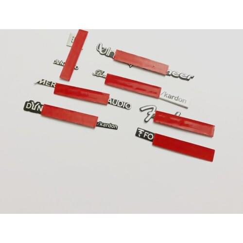 200X logo H/K Kardon hi-fi speaker stereo car pioneer badge emblem Sticker Car Accessorie focal burmester meridian dynaudio