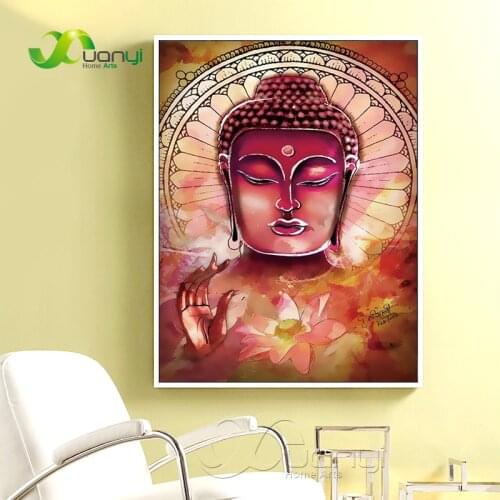 Abstract Buddha Wall Print Art Canvas Painting Poster Painting Home Cuadros Zen Budda Buda Wall Picture For Living Room Unframed