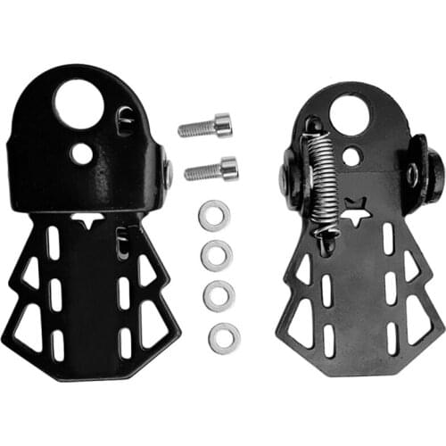 One Pair Metal Mountain Bike Rear Foot Pedal Thicken Bicycle Rear Folding Pedals For Bike Child Seat Bike Accessories