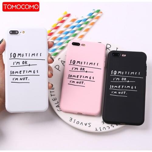 For iPhone 11 Pro 6 6S 12 8 8Plus X XS Max 7 7Plus Soft TPU Silicone Matte Case Coque Girl Cute Memes Cool Quote Funny Words