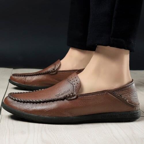 Casual Male Shoe Zapatos De Hombre Casual Men Mens Leather Shoes Man Causal For Shose Leisure Fashion Casuales Para