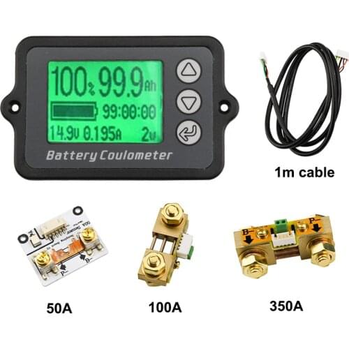 TK15 Professional Precision Battery Capacity Tester 80V 50A/100A/350A for Portable Equipment E-bike/Balance Car/Cleaning Machine