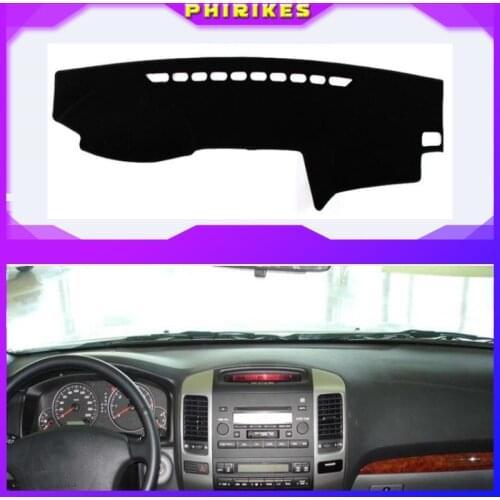 For Toyota Land Cruiser Prado 120 J120 2003~2009 Anti-Slip Mat Dashboard Cover Pad Sunshade Dashmat Carpet Accessories 2004 2007