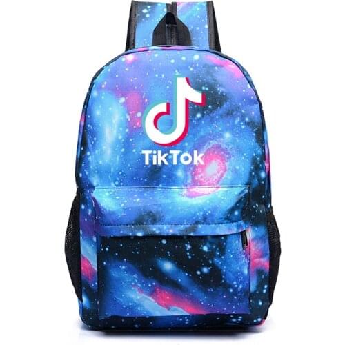 Tik ToK Backpack Kids App Capacity Teenagers Schoolbag Toddler Bookbag Anime Knapsack Laptop Mochilas