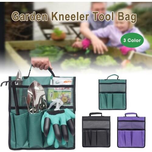 Garden Kneeler Tool Bag Garden Tool Storage Bag Portable Tool Pouch For Knee Stool Gardening Tools Storage Pouch Tool Kit