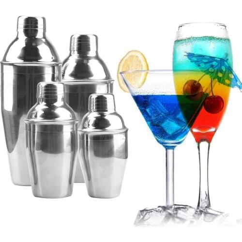 Barware Stainless Steel Cocktail Shaker 1PC Boston Martini Cocktail Wine Mixer Party Bar Tools 250/350/550/750ml