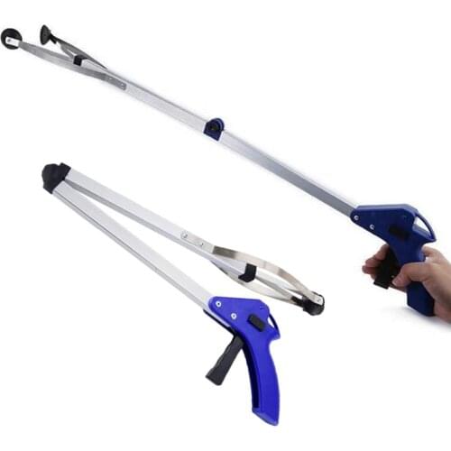 Foldable Reachers Litter Pickers Pick Up Tools Gripper Extender Grabber Picker Collapsible Garbage Pick Up Tool Grabbers