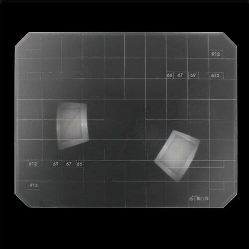 Super Bright 2 in 1 4x5 Ground Glass Fresnel Focusing Screen For Toyo Wista Horseman Linhof