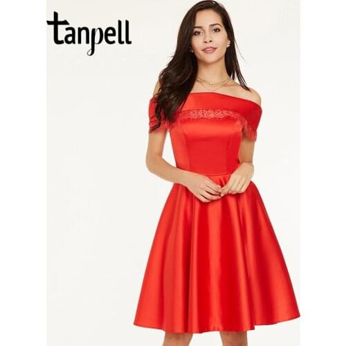 Женские атласные платья Tanpell China At AliExpress