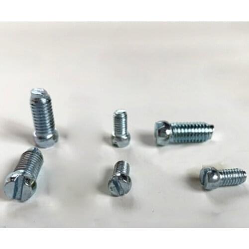 M2.5 M3 M4 M5 Slot Screw Round head Bolt Slotting Cylindrical head Bolts Wiring Terminal Screws