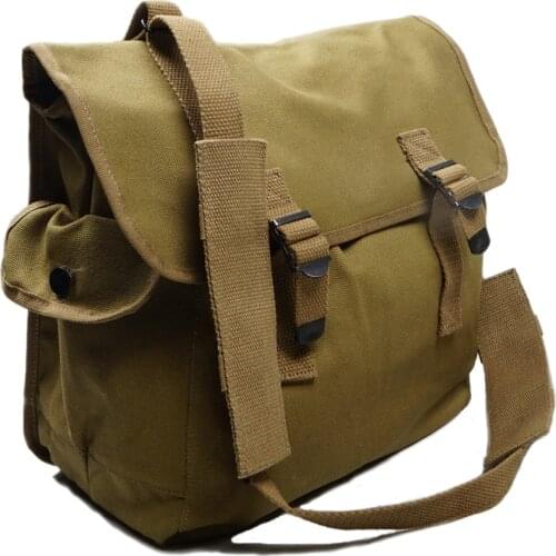 WWII WW2 US ARMY USMC M1944 PACK M1944 CANVAS POUCH BAG KHAKI