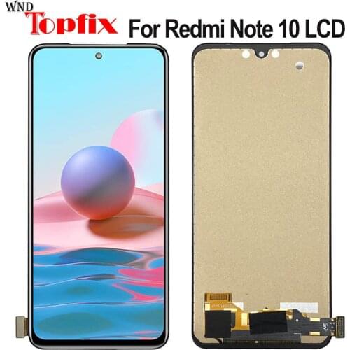 TFT Quality For Xiaomi Redmi Note 10 LCD Display Touch Screen Digitizer Assembly Replacement For Redmi Note 10 Lcd