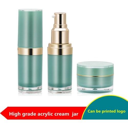 10pcs/lot High-grade Empty Cosmetics Packaging Lotion Bottle Face / Eye Cream Jar Refillable bottle Cosmetic Container