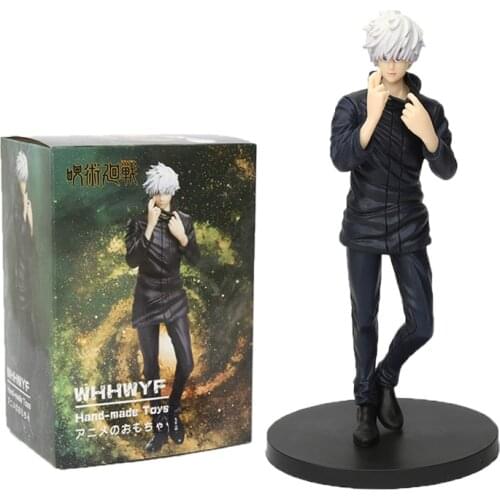 20cm Anime Jujutsu Kaisen Figure Toys Anime Jujutsu Kaisen Gojo Satoru Action Figure Model Gojo Satoru PVC Figure Kids Toys