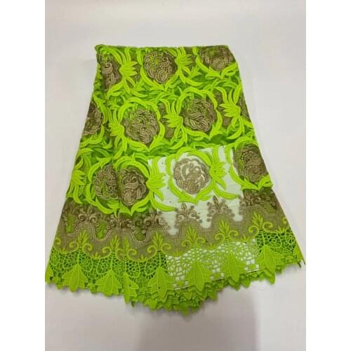 African Dry Lace Fabric Stone Nigeria Guipure Lace Lace Fabric 2021 Wedding High Quality Lace Royal Mesh Fabric R39601